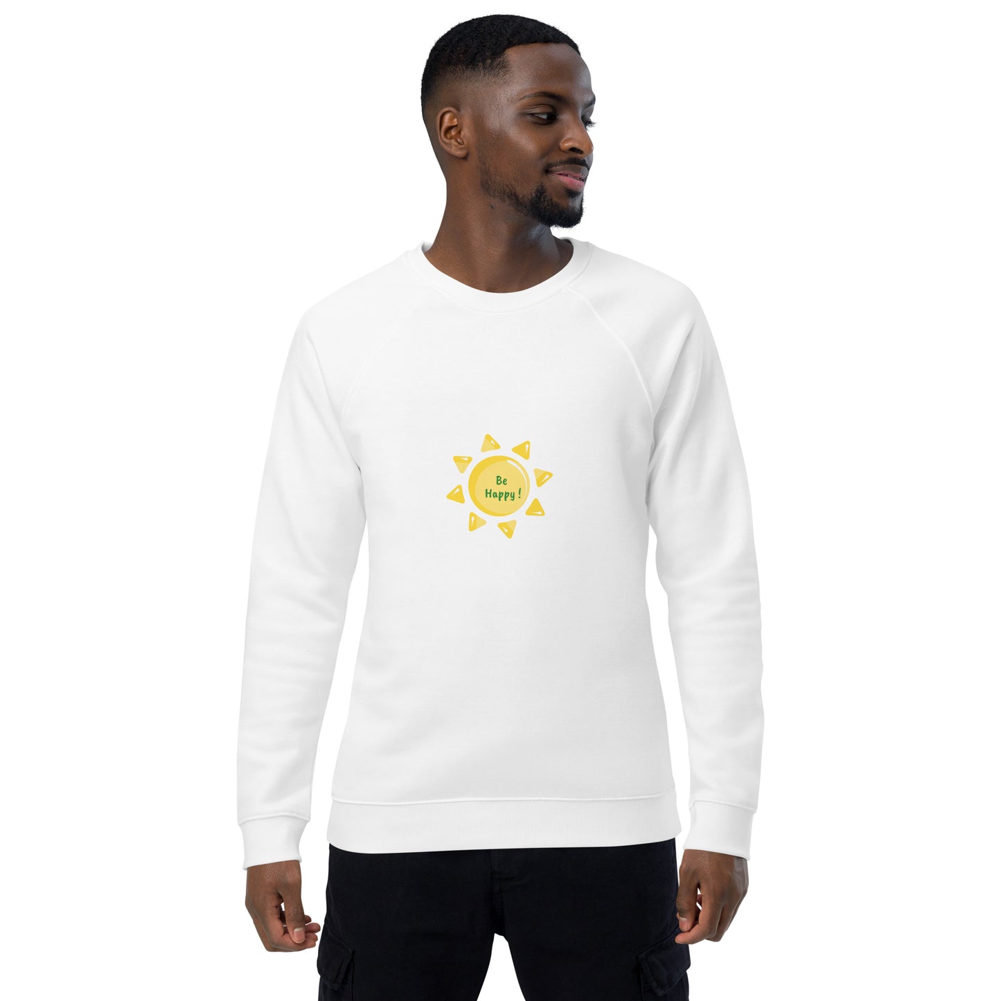 Sweatshirt écologique raglan unisexe